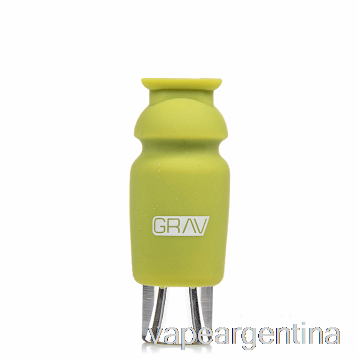 Grav Muleta De Vidrio Con Tapa De Silicona Vape Verde Aguacate Descartable